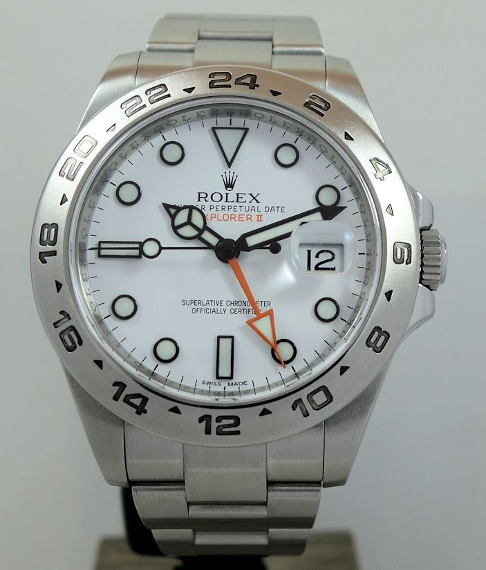 DSC09266 Rolex Explorer II Polar White-dial 216570
