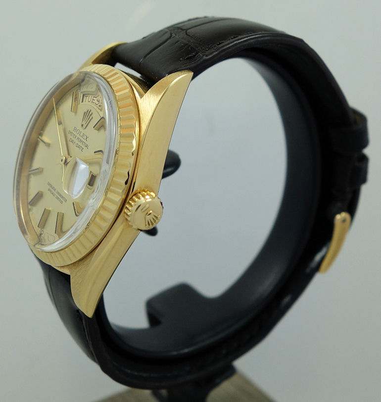 DSC09309 1974 Rolex President Day-Date 18k Gold 1803