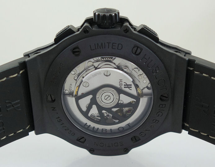 DSC09395 HUBLOT Big Bang "Jeans" Limited Edition Black-Ceramic 44mm 301.CI.2770.NR. JEANS 60% Off Retail.