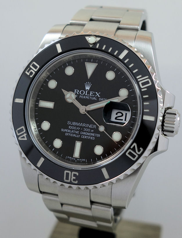 DSC09398 Rolex Submariner Date 40mm Steel 116610LN Box & Card