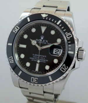 Rolex Submariner Date 40mm Steel 116610LN Box & Card