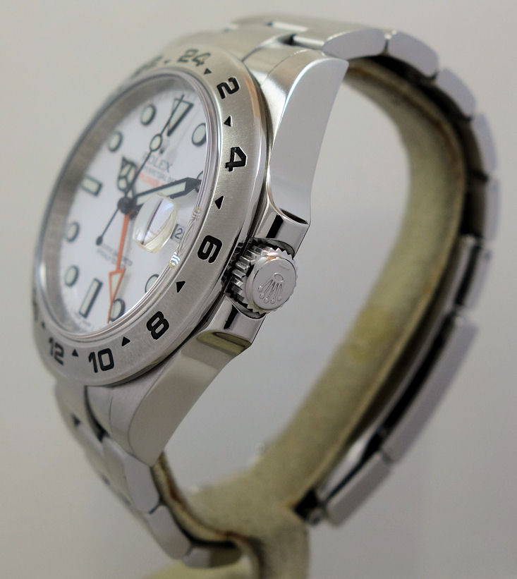 DSC09422 Rolex Explorer II Polar White dial 216570 Box & Card 2012