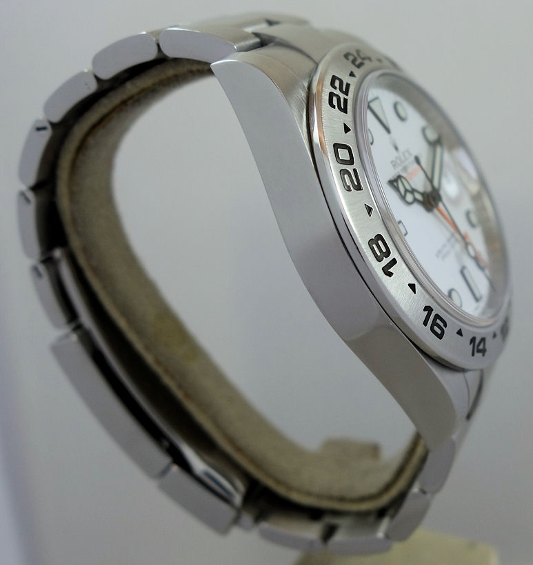 DSC09426 Rolex Explorer II Polar White dial 216570 Box & Card 2012