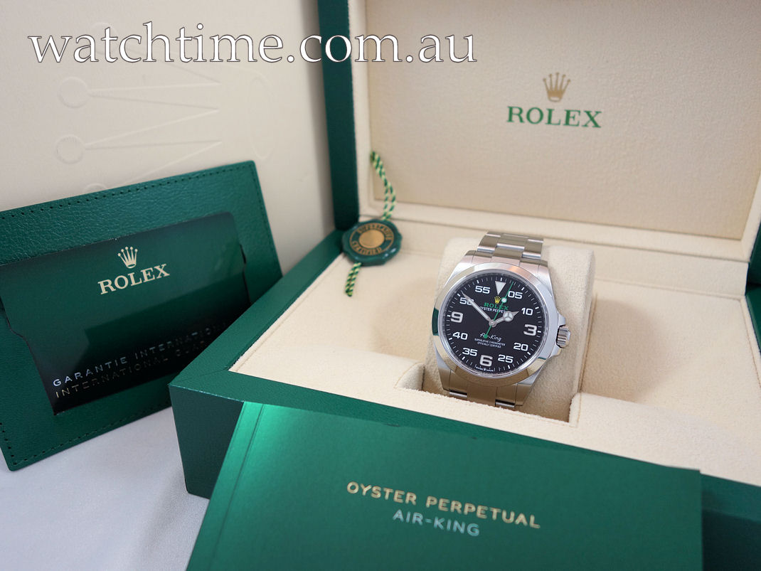DSC09449 Rolex Air-King 126900 Box & Card 2024