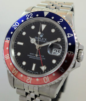 ROLEX GMT MASTER  "Pepsi"  16700  Box & Papers 1995
