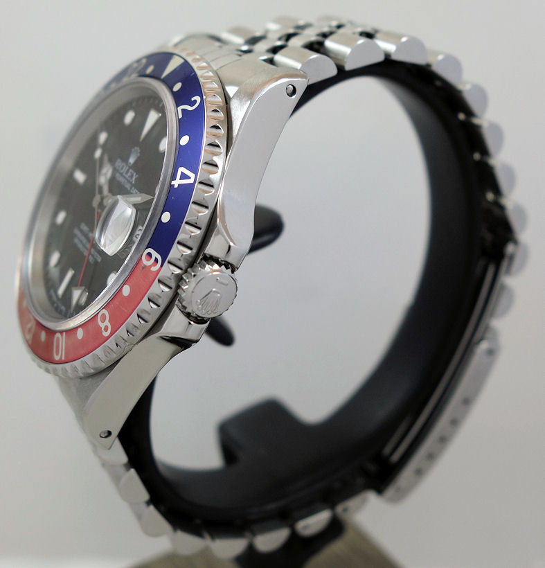 DSC09479 ROLEX GMT MASTER "Pepsi" 16700 Box & Papers 1995
