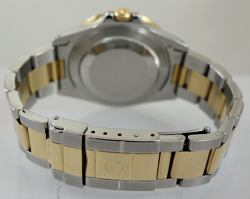 DSC09575 Rolex GMT Master II 16713 18k & Steel Box & Papers 1997