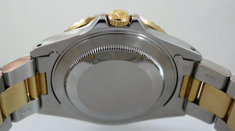 DSC09577 Rolex GMT Master II 16713 18k & Steel Box & Papers 1997