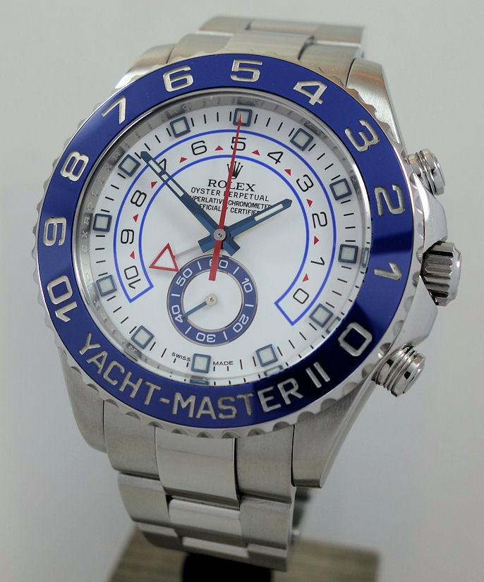 DSC09599 Rolex Yacht-master II Steel 116680 Box & Card