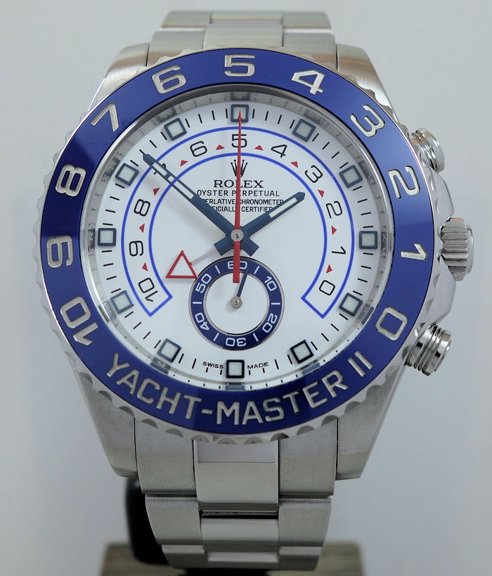 DSC09604 Rolex Yacht-master II Steel 116680 Box & Card