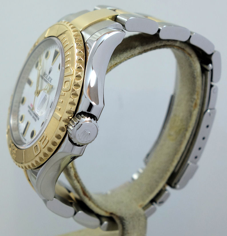 DSC09636 Rolex Yacht-Master 18k Gold & Steel 16623 40mm