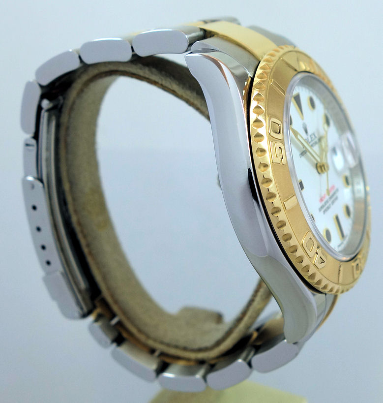 DSC09637 Rolex Yacht-Master 18k Gold & Steel 16623 40mm