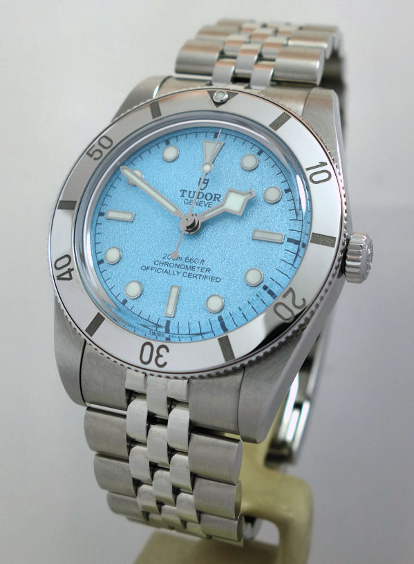 DSC00012 TUDOR Black Bay 54 79000 BLUE-LAGOON Dial 2025 Full-set!!