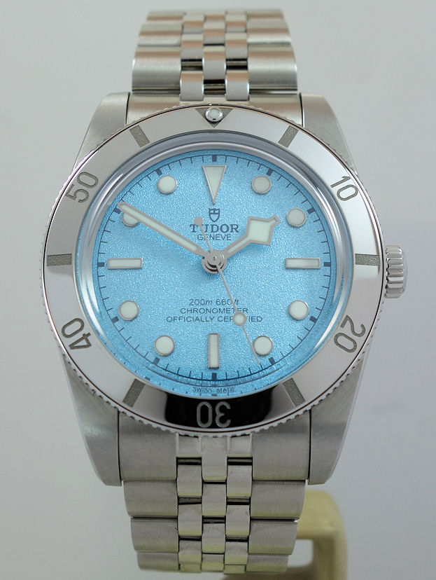 DSC00016 TUDOR Black Bay 54 79000 BLUE-LAGOON Dial 2025 Full-set!!