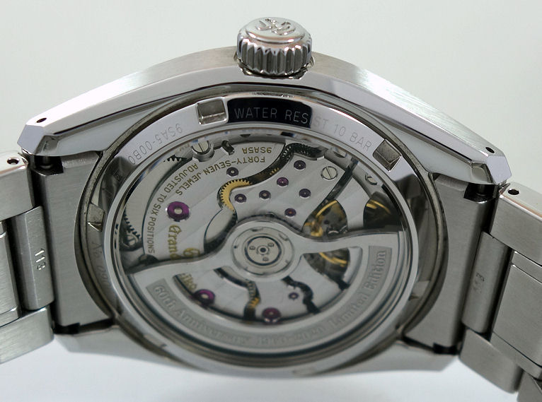 DSC00041 Grand Seiko SLGH003 60th Anniversary Limited Edition, Blue dial 40mm Steel