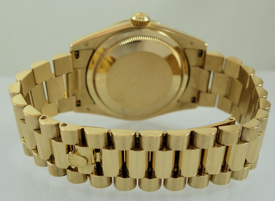 DSC00060 Rolex President Day-Date 36mm Yellow-Gold with Diamond-dial 118238