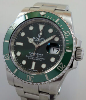 Rolex Submariner HULK 116610LV Box & Rolex Service Card dated Nov 2025