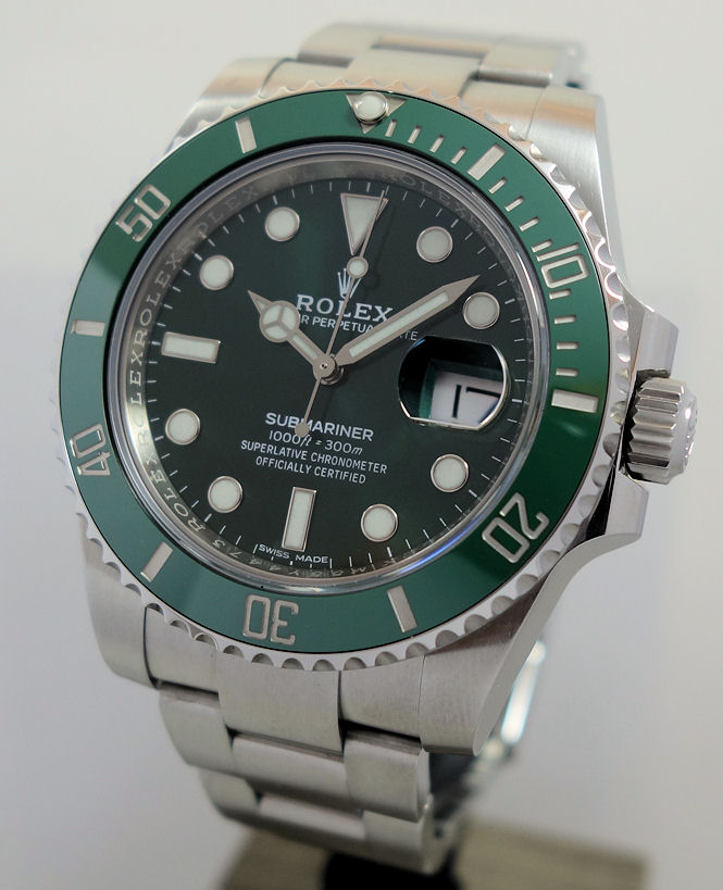 DSC00111 Rolex Submariner HULK 116610LV Box & Rolex Service Card dated Nov 2025