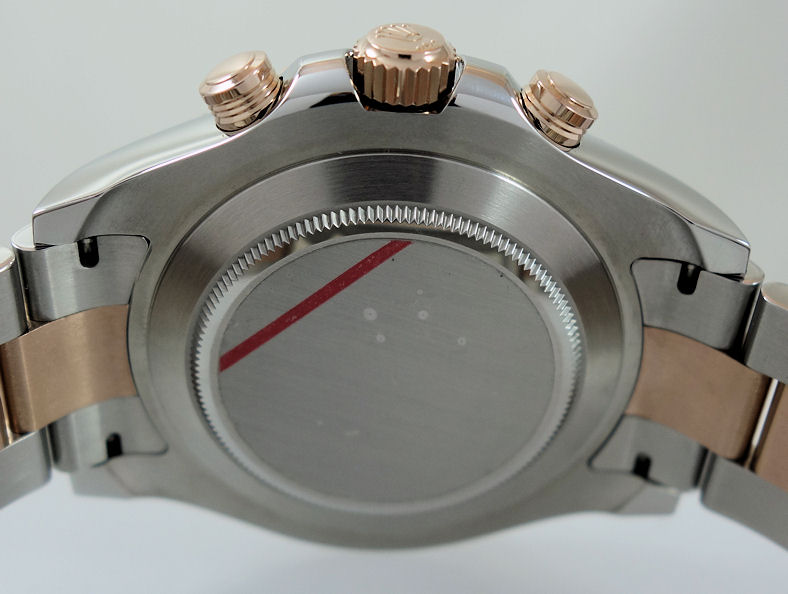 DSC00137 Rolex Yacht-Master II 18k Everose Gold & Steel 116681 Full Set Box & Card