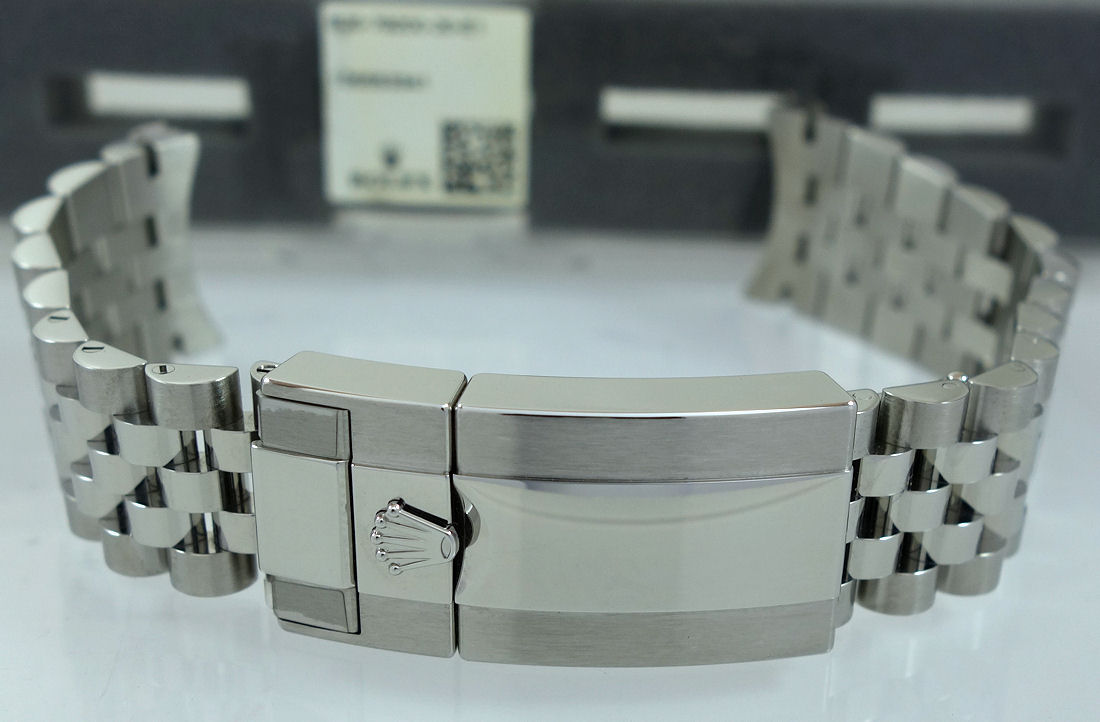 DSC00201 ROLEX Stainless-steel Jubilee Bracelet 20mm ref 126710 "AS NEW" "UNUSED"