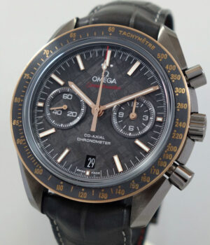 OMEGA Speedmaster Grey Side Of The Moon "Meteorite" Dial, Grey Ceramic Case & 18k Sedna Gold Bezel  311.63.44.51.99.002