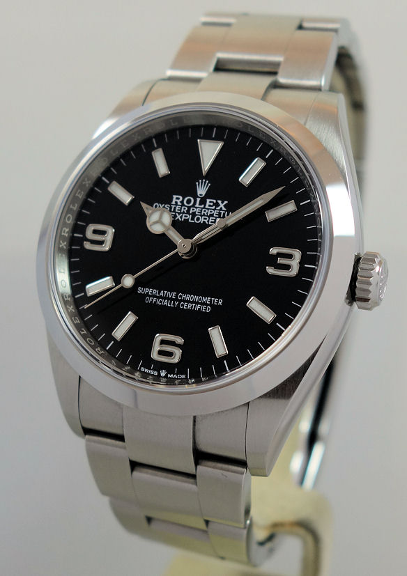 DSC09750 ROLEX EXPLORER I 36mm 124270 Box & Card