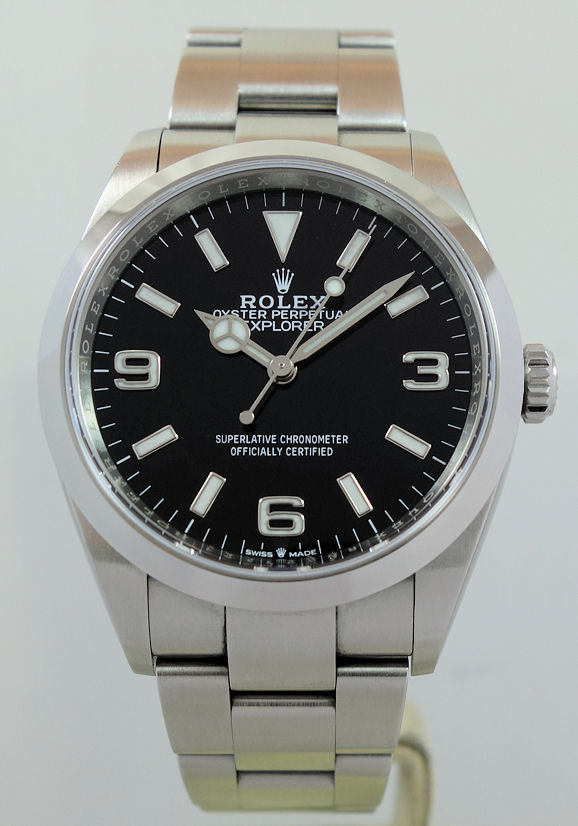 DSC09753 ROLEX EXPLORER I 36mm 124270 Box & Card
