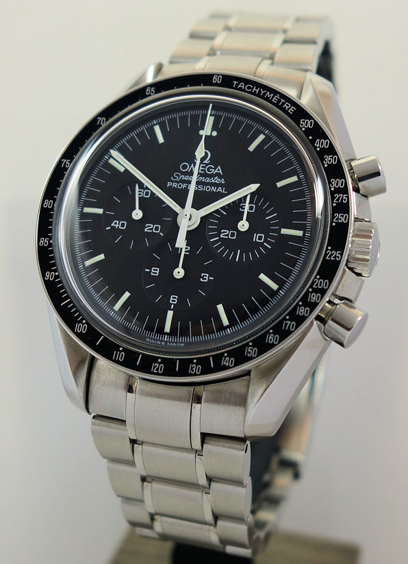 DSC09766 Omega APOLLO 11 Speedmaster 30th Anniversary MOON-Landing Ltd. Edn. 3560.50.00 Box, Papers & Card!