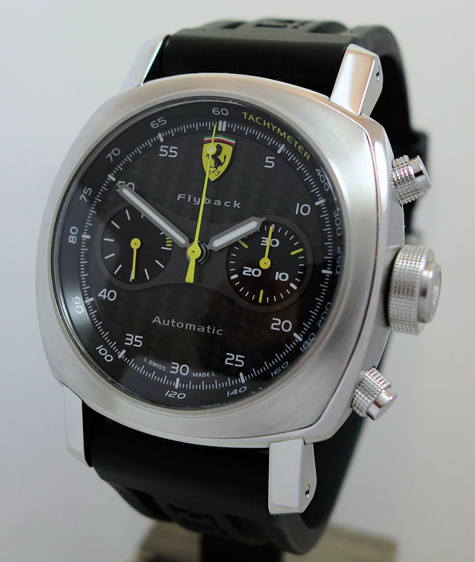 DSC09873 Panerai FERRARI Scuderia Flyback Chronograph FER00014 Box & Papers
