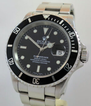 Rolex Submariner Date 16610 SEL 2002 with Papers