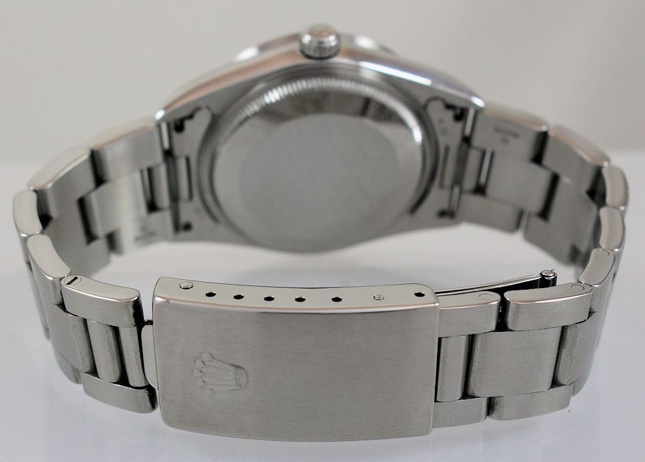 DSC09941 Rolex Air-King 14010 White Roman dial Box & Papers