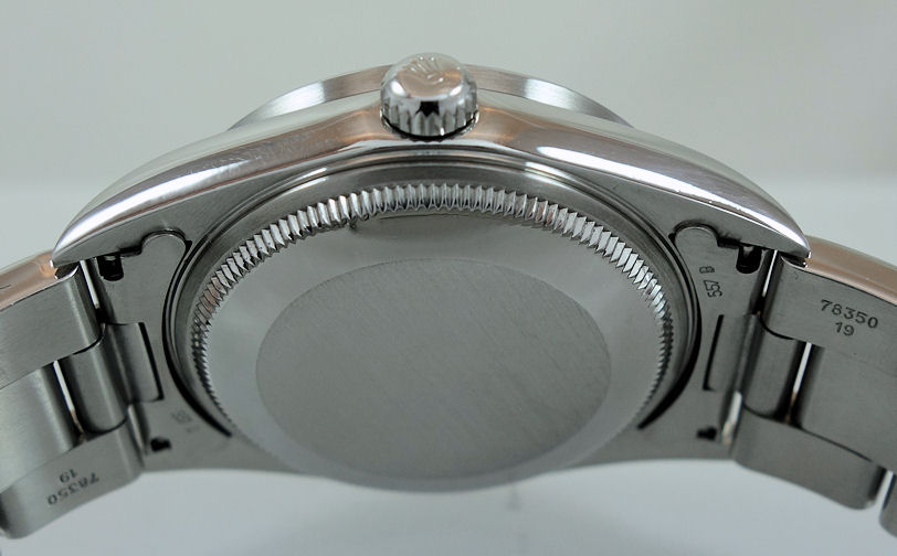 DSC09944 Rolex Air-King 14010 White Roman dial Box & Papers