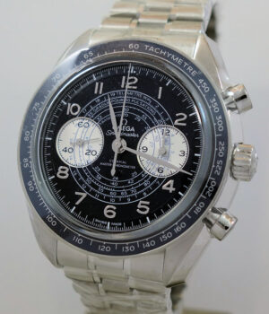 Omega Speedmaster Chronoscope Blue-dial 329.30.43.51.03.001 Sep 2025 NEW UNUSED **40% Off Retail**