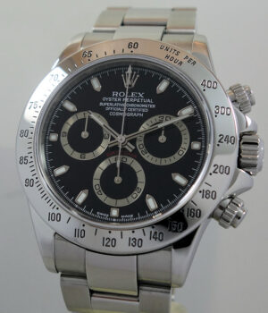 Rolex Daytona Steel Black-dial 116520