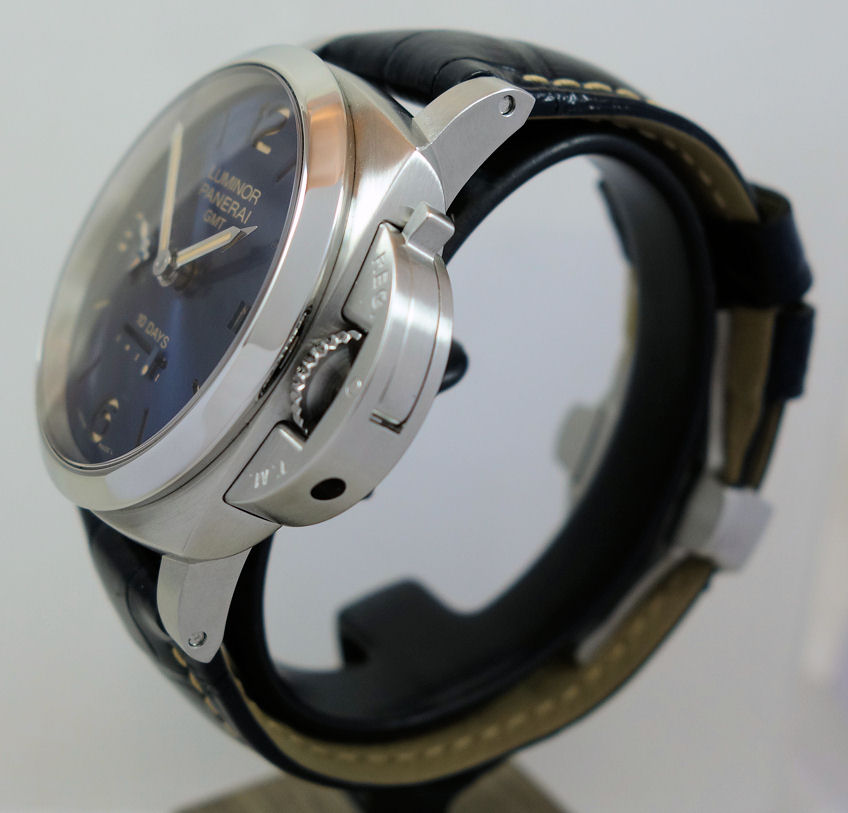 DSC00802 PANERAI Luminor 1950 44mm PAM00986 3 Days GMT, 10 Days Power Reserve Full Set!