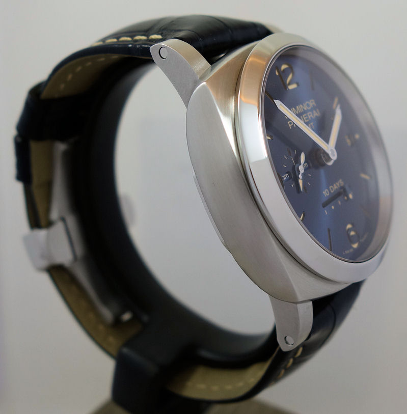 DSC00804 PANERAI Luminor 1950 44mm PAM00986 3 Days GMT, 10 Days Power Reserve Full Set!