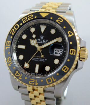 Rolex GMT-Master II Steel & 18k, Jubilee bracelet 126713GRNR Box & Card 2023