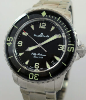 Blancpain Fifty Fathoms Automatique Titanium 42.3 mm 5010 12B30 98S  "UNUSED" Box & Card
