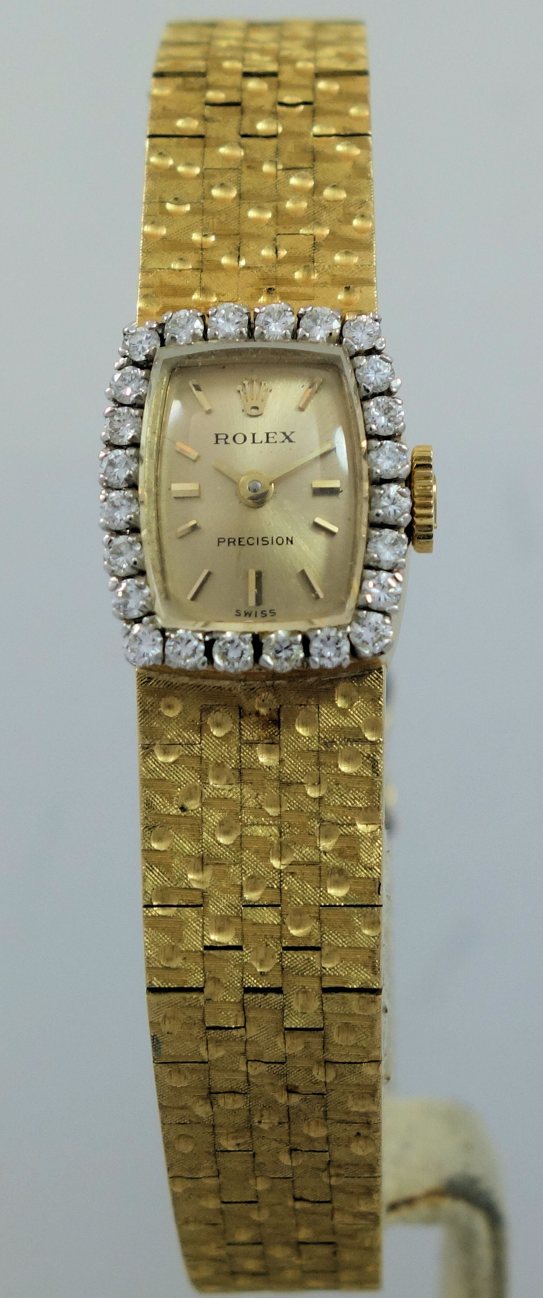 DSC01372 1950s Ladies ROLEX 18k Yellow-Gold & Diamonds