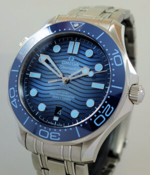 Omega SEAMASTER DIVER 300m 42mm *Summer Blue Dial & bezel* 210.30.42.20.03.003 March 2024