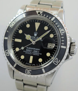 1977 ROLEX Submariner Date 1680 with Papers from original owner! Collector Quality!