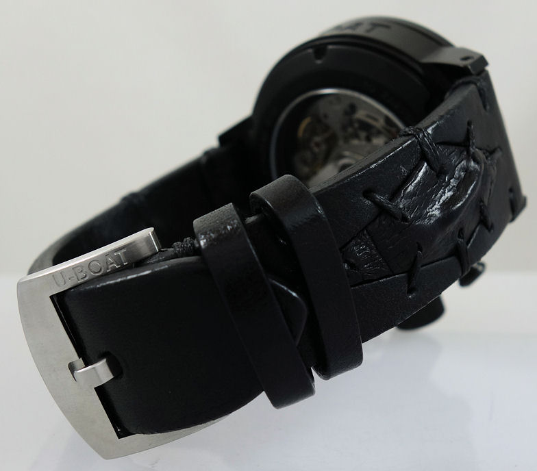 DSC02480 U-Boat Flightdeck Chronograph 50mm Black PVD-Steel 6121