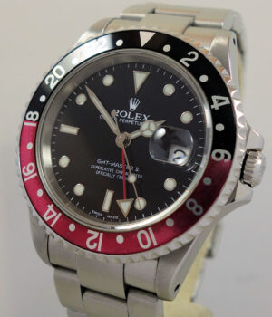 ROLEX "Coke-Bezel" GMT MASTER II  16710  c 2000