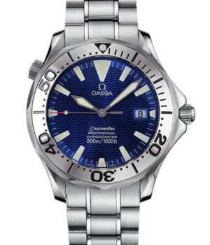 Omega Seamaster 300m Steel 41mm with Electric-blue dial 2255.80.00