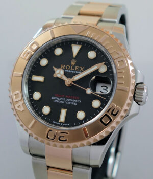 Rolex Yacht-Master 37 18k Everose & Oystersteel 268621 2023 Box & Card 30% Off Retail !!!