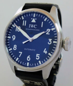 IWC BIG PILOT 43mm Steel, Blue-dial IW329303  Box & Card 2023