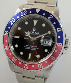 ROLEX GMT MASTER  "Pepsi"  16700  Box & Papers 1999