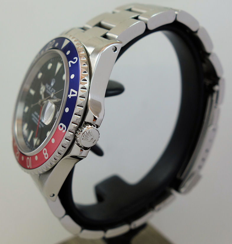 DSC03499 ROLEX GMT MASTER "Pepsi" 16700 Box & Papers 1999