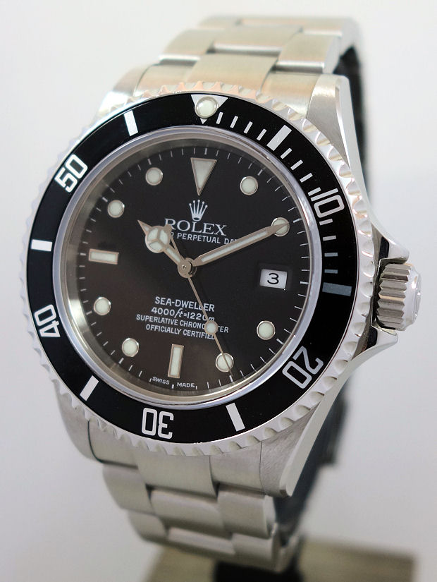 DSC03747 Rolex SeaDweller 16600 Box & Certificate 2004 *Mint Condition*