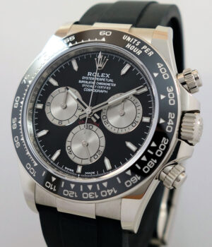 Rolex Daytona "Baby Le Mans" White-Gold on Oysterflex 126519LN B&C 2024